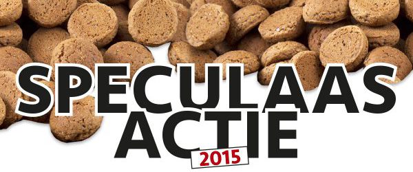 Speculaasactie 2015 weer een Succes!