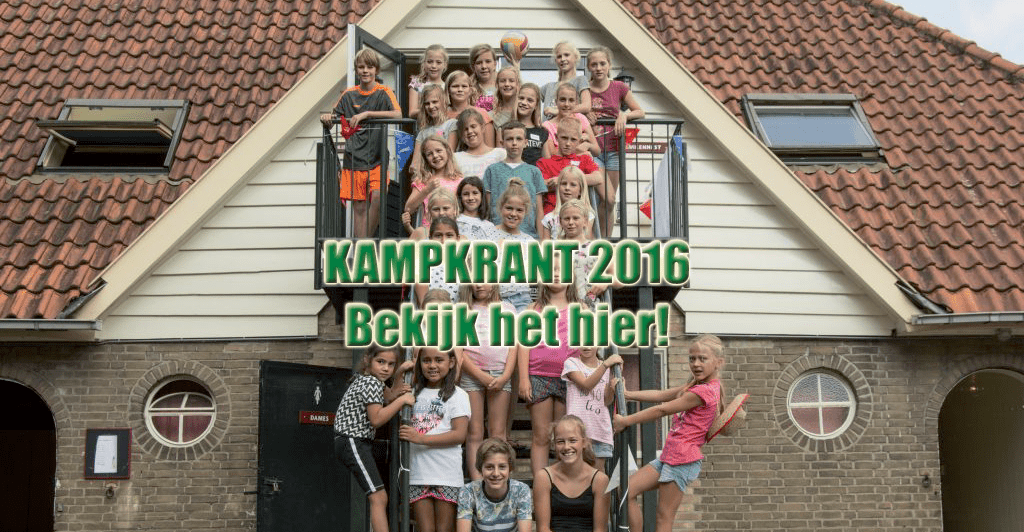 Kampkrant 2016