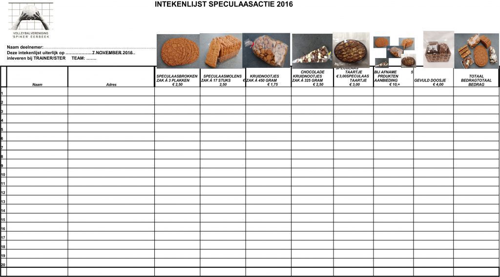 Speculaasactie