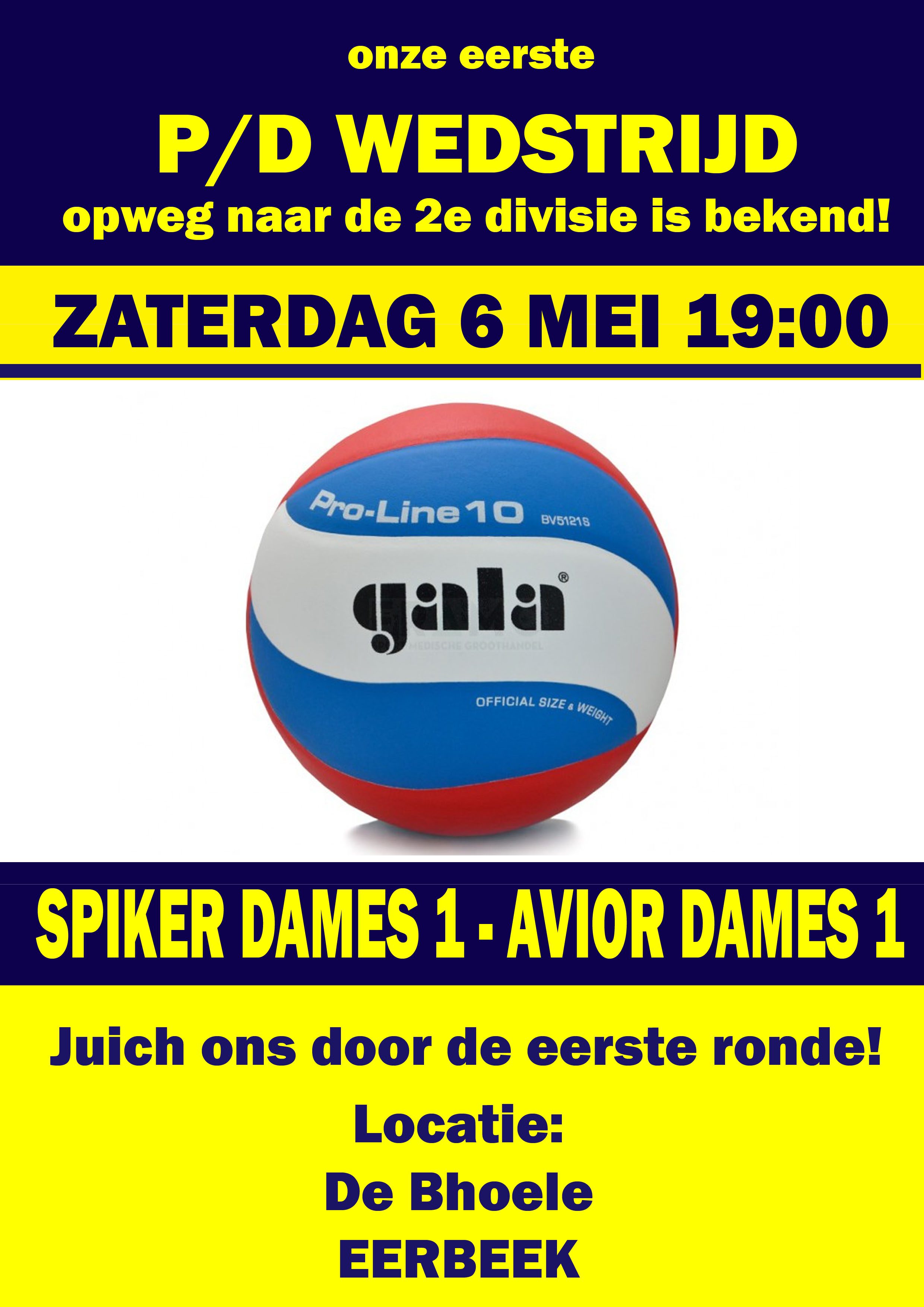 Dames 1 op weg naar de 2e divisie ???