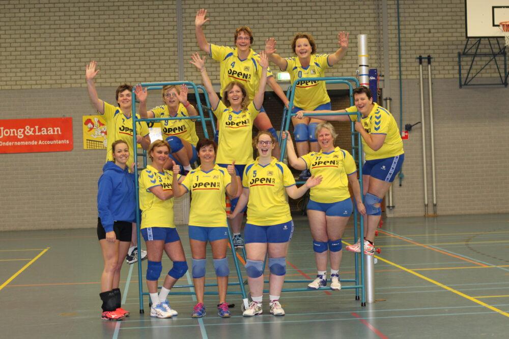 Spiker dames recreanten kampioen