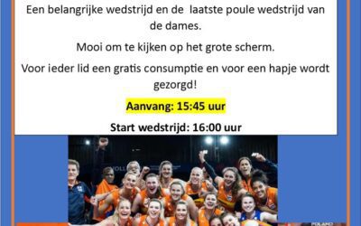 Zondag 2 oktober Nederland vs Italie