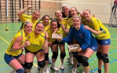 Het damesrecreantenteam van Spiker opnieuw kampioen